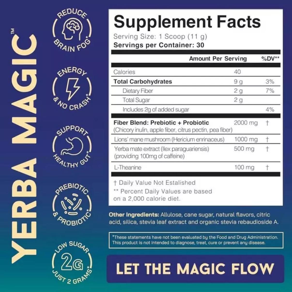 Yerba Magic -Yerba Mate instant tea powder