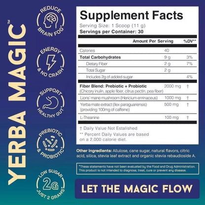 Yerba Magic -Yerba Mate instant tea powder